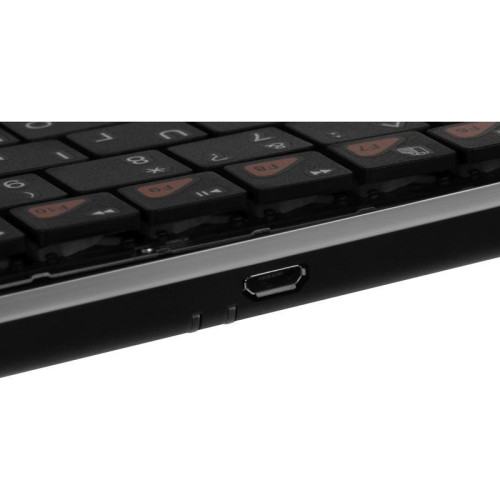 Клавиатура Oklick 840S черный USB беспроводная BT slim (754787) Клавиатура Oklick 840S черный USB беспроводная BT slim (754787)