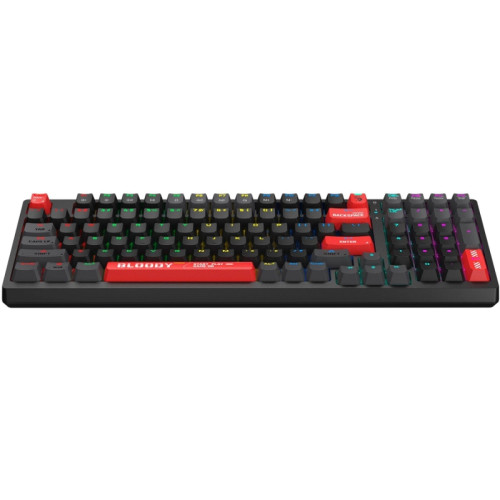 Клавиатура A4Tech Bloody S98 механическая черный/красный USB for gamer LED (S98 RED)