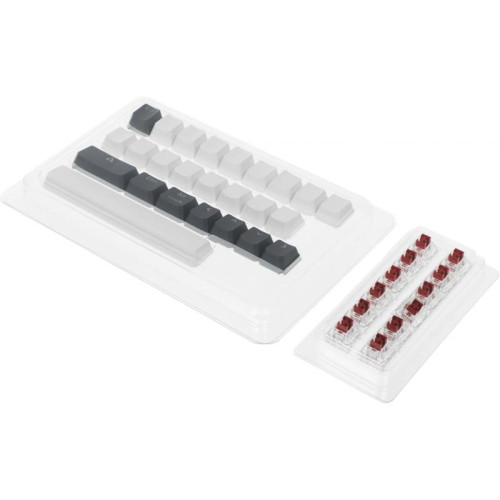 Клавиатура A4Tech Bloody WS98 Naraka механическая серый/красный USB беспроводная BT/Radio Multimedia for gamer LED (WS98)