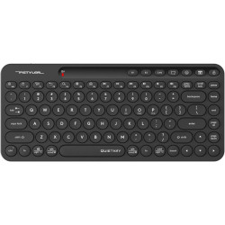 Клавиатура A4Tech Fstyler FBK36C AS черный USB беспроводная BT/Radio slim Multimedia (FBK36C AS)