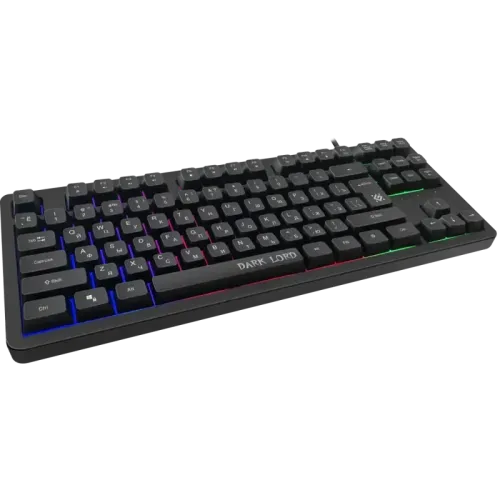 Клавиатура DEFENDER USB DARK LORD GK-580 RU BLACK 45580