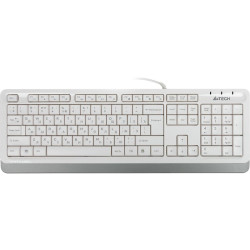 Клавиатура A4Tech Fstyler FK10 белый/серый USB (FK10 WHITE)