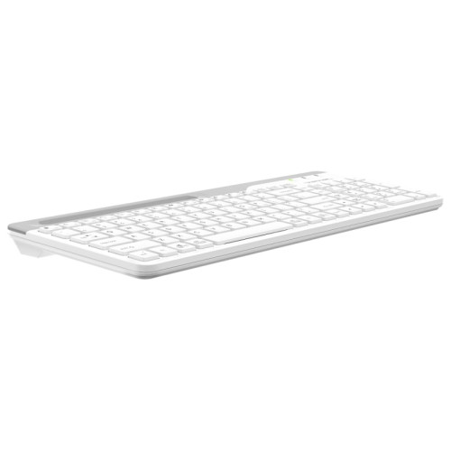 Клавиатура A4Tech Fstyler FK25 белый/серый USB slim