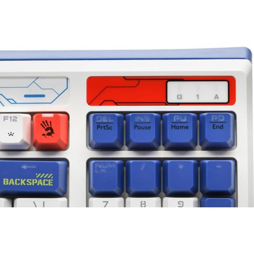 Клавиатура A4Tech Bloody B950 механическая синий USB for gamer LED (B950)