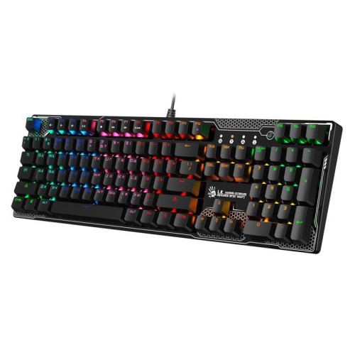 Клавиатура A4Tech Bloody B810R Battlefield механическая черный USB Multimedia for gamer LED (B810R (BATTLEFIELD))