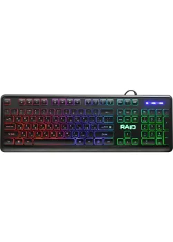 Defender Проводная игровая клавиатура Raid GK-778DL RU, Rainbow,104 кнопки