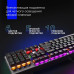 Клавиатура Oklick 970G Dark Knight механическая черный/серебристый USB for gamer LED