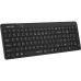 Клавиатура A4Tech Fstyler FBK23 AS черный USB беспроводная BT/Radio (FBK23 AS)