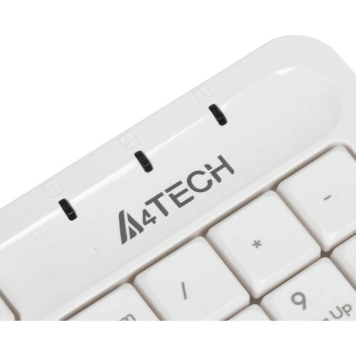 Клавиатура A4Tech Fstyler FK10 белый/серый USB (FK10 WHITE)