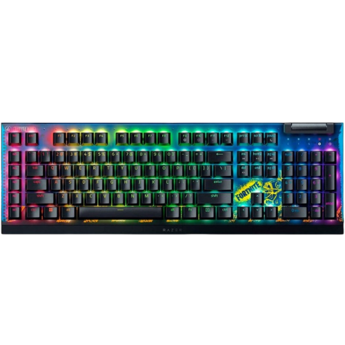 Игровая клавиатура Razer BlackWidow V4 X (Yellow Switch) - Fortnite Ed. - US Layout/ Razer BlackWidow V4 X (Yellow Switch) Gaming keyboard - Fortnite Ed.