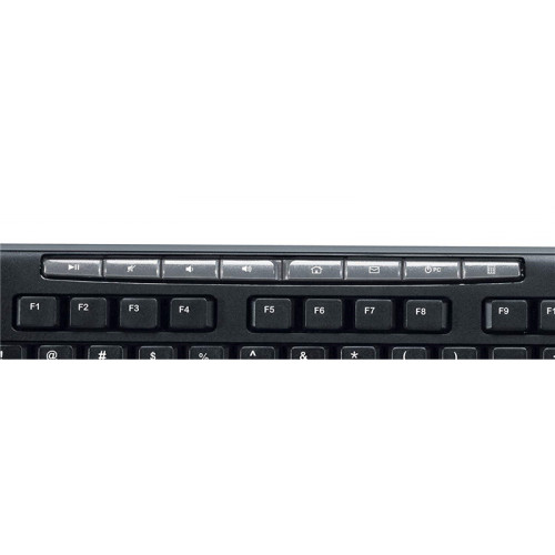 Клавиатура/ Logitech Keyboard Media K200 USB Ret
