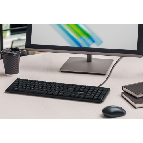 Defender Проводная клавиатура Element HB-520 USB RU,черный,полноразмерная USB Defender Проводная клавиатура Element HB-520 USB RU,черный,полноразмерная USB