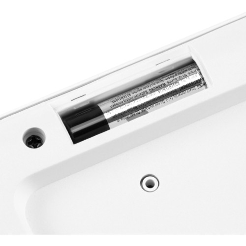 Клавиатура Oklick K225W белый USB беспроводная Multimedia (1875235)