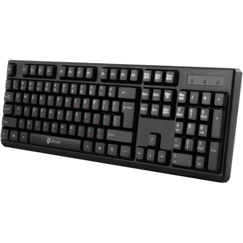 Клавиатура Oklick 100M HW3 черный USB (654570)