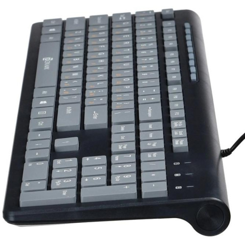 Клавиатура Oklick 480M черный/серый USB slim Multimedia (1067199) Клавиатура Oklick 480M черный/серый USB slim Multimedia (1067199)
