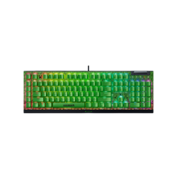 Игровая клавиатура Razer BlackWidow V4 X (Green Switch) - Minecraft Ed. - US Layout/ Razer BlackWidow V4 X (Green Switch) Gaming keyboard - Minecraft Ed.