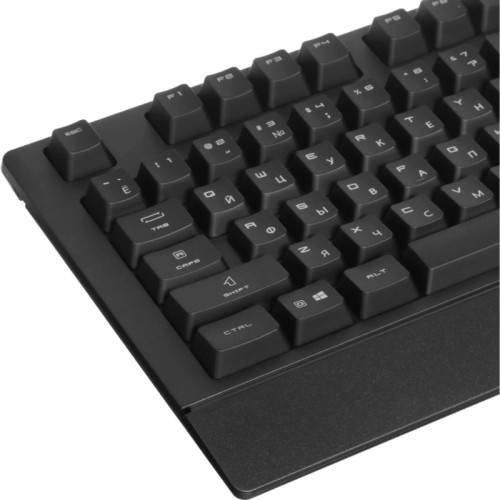 Клавиатура MSI VIGOR GK20 RU черный USB Multimedia for gamer LED (подставка для запястий)