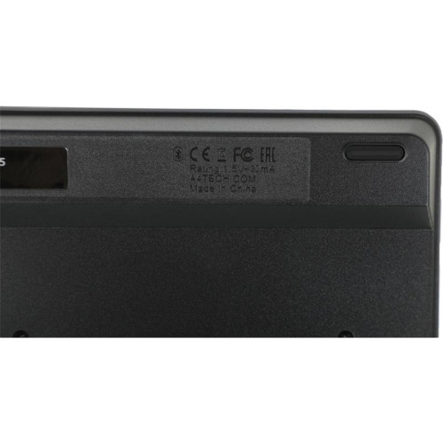 Клавиатура A4Tech Fstyler FBK25 черный/серый USB беспроводная BT/Radio slim Multimedia (FBK25 BLACK)