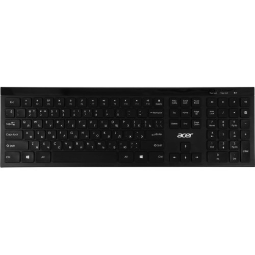 Клавиатура Acer OKR300 черный USB беспроводная Multimedia (ZL.KBDEE.014)