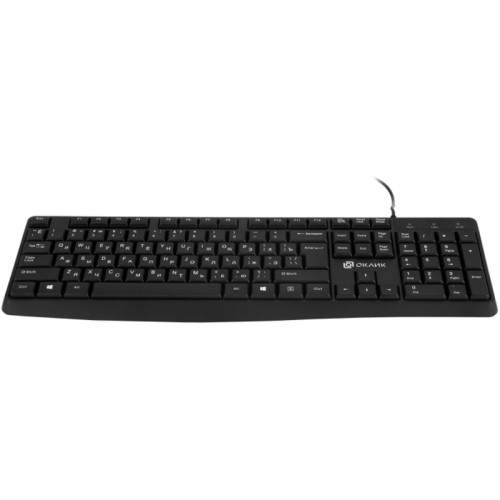 Клавиатура Oklick 145M черный USB (1659983)