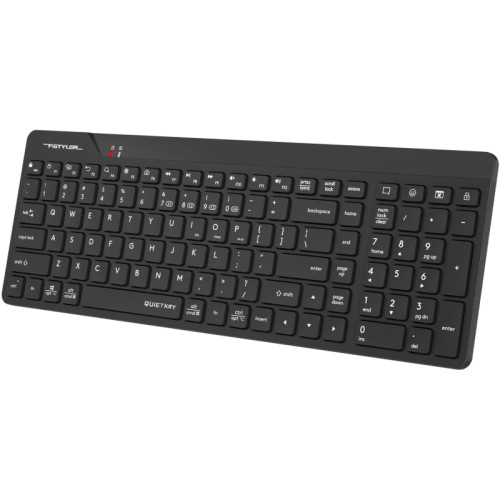 Клавиатура A4Tech Fstyler FBK23 AS черный USB беспроводная BT/Radio (FBK23 AS)