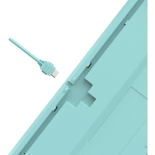 Клавиатура A4Tech Fstyler FS300 механическая белый USB for gamer LED (FS300 PANDA SNORKLENING)