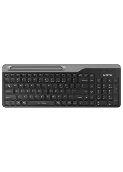 Клавиатура A4Tech Fstyler FBK25 черный/серый USB беспроводная BT/Radio slim Multimedia (FBK25 BLACK)