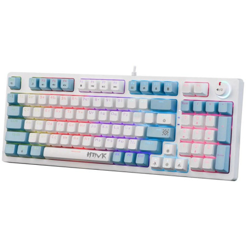Клавиатура DEFENDER MECHANICAL HAWK GK-418 RU RGB 45421