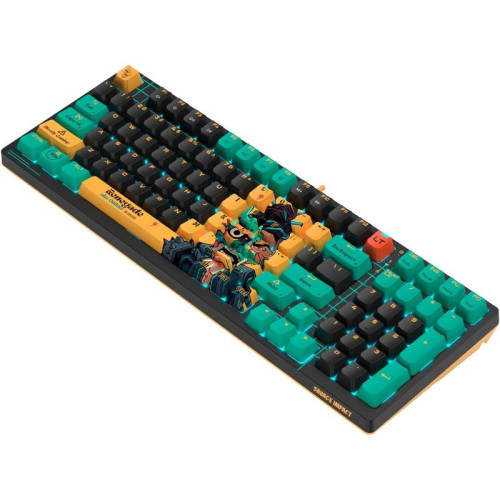 Клавиатура A4Tech Bloody AT98 Renegade механическая черный/зеленый USB for gamer LED (AT98)