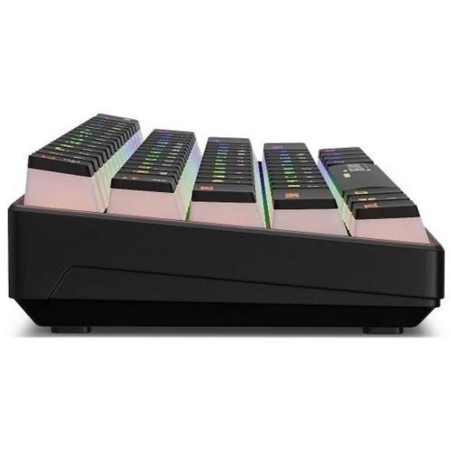Клавиатура Oklick K763W механическая черный USB беспроводная BT/Radio Multimedia for gamer LED (1920548)