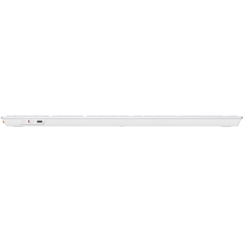 Клавиатура A4Tech Fstyler FBX50C белый USB беспроводная BT/Radio slim Multimedia (FBX50C WHITE)