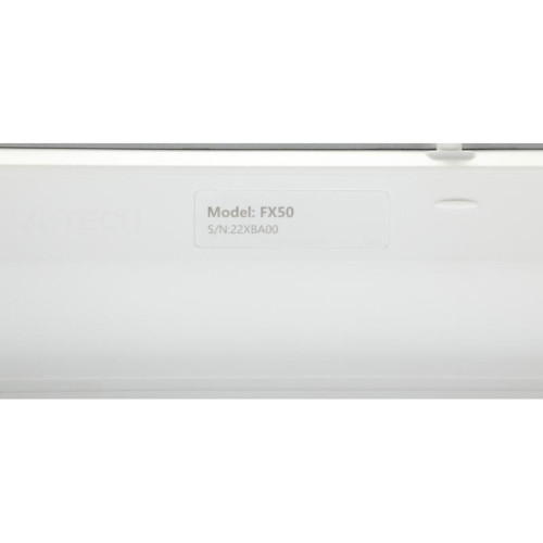 Клавиатура A4Tech Fstyler FX50 белый USB slim Multimedia (FX50 WHITE)