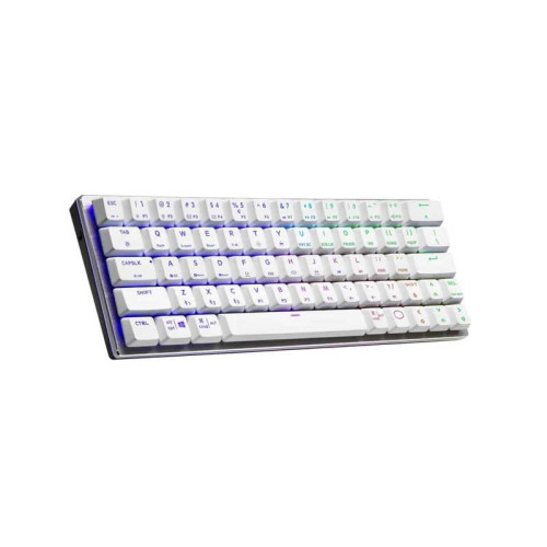 Клавиатура/ Cooler Master SK622 Silver White Hybrid Wireless Keyboard (Red Switch)