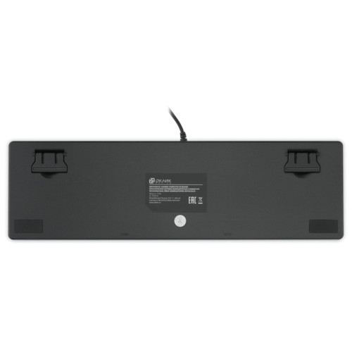 Клавиатура Oklick 970G Dark Knight механическая черный/серебристый USB for gamer LED