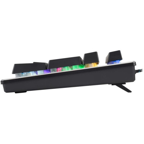 Клавиатура Acer OKW127 механическая черный USB Multimedia for gamer LED (ZL.KBDEE.00H)