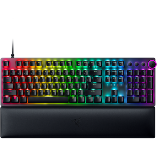 Игровая клавиатура Razer Huntsman V2 (Purple Switch) - Russian Layout Gaming Keyboard/ Razer Huntsman V2 (Purple Switch) - Russian Layout Gaming Keyboard