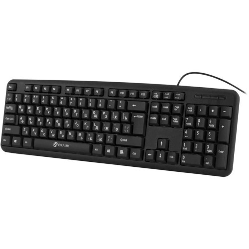 Клавиатура Oklick 180M черный USB (943626)