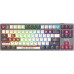 Клавиатура A4Tech Bloody WS87 механическая серый/красный USB беспроводная BT/Radio Multimedia for gamer LED (WS87)
