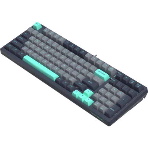 Клавиатура A4Tech Fstyler FS300 механическая черный/серый USB for gamer LED (FS300 PANDA ROCK)