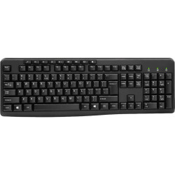 Клавиатура Oklick 305M черный USB Multimedia (1659987)