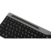 Клавиатура A4Tech Fstyler FBK25 черный/серый USB беспроводная BT/Radio slim Multimedia (FBK25 BLACK) Клавиатура A4Tech Fstyler FBK25 черный/серый USB беспроводная BT/Radio slim Multimedia (FBK25 BLACK)