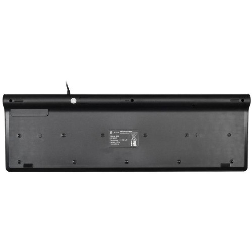 Клавиатура Oklick 480M черный/серый USB slim Multimedia (1067199)