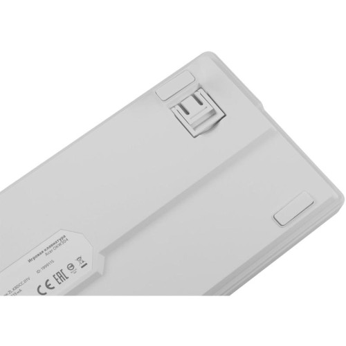 Клавиатура Acer OKW304 механическая белый USB Multimedia for gamer LED (ZL.KBDCC.01V)