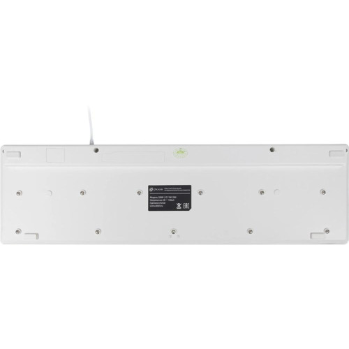 Клавиатура Oklick 500M белый USB slim Multimedia