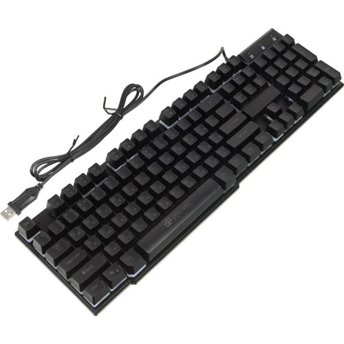Клавиатура Oklick 780G SLAYER черный USB for gamer LED