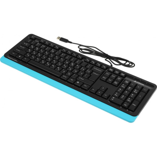 Клавиатура A4Tech Fstyler FK10 черный/синий USB (FK10 BLUE)