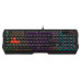 Клавиатура A4Tech Bloody B135N черный USB Multimedia for gamer LED (подставка для запястий) (B135N)