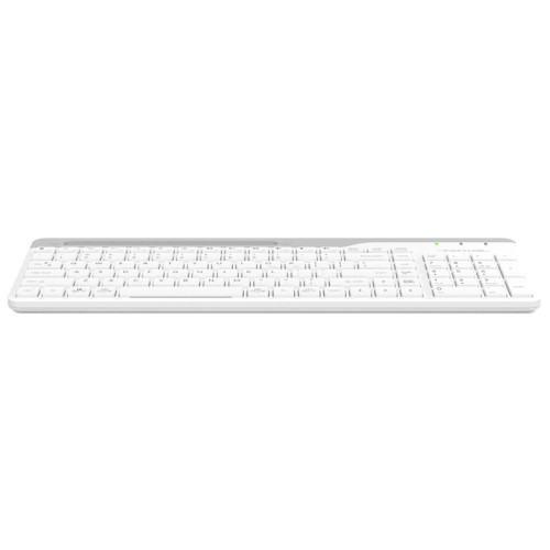 Клавиатура A4Tech Fstyler FK25 белый/серый USB slim