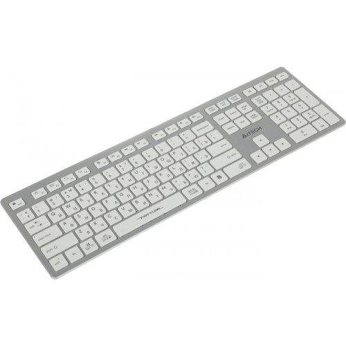 Клавиатура A4Tech Fstyler FX50 белый USB slim Multimedia (FX50 WHITE)