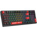 Клавиатура A4Tech Bloody WS98 механическая черный USB беспроводная BT/Radio Multimedia for gamer LED (WS98)